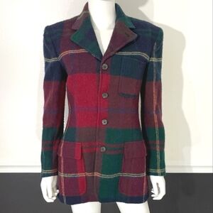 RALPH LAUREN Tartan Blazer
